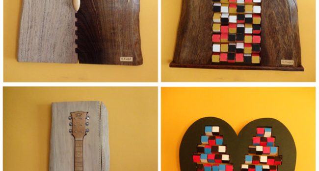 Algunas de las obras de Carlos Fanjul.