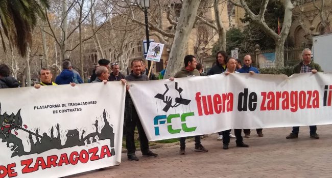 Concentración de la plantilla de FCC ante el TACPA.
