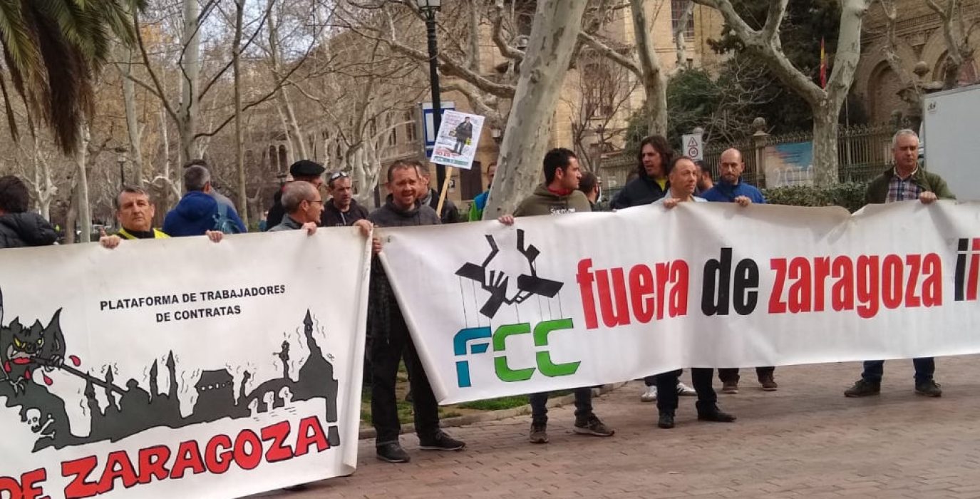 Concentración de la plantilla de FCC ante el TACPA.