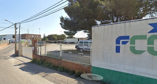 Planta de FCC donde ha ocurrido el accidente laboral.