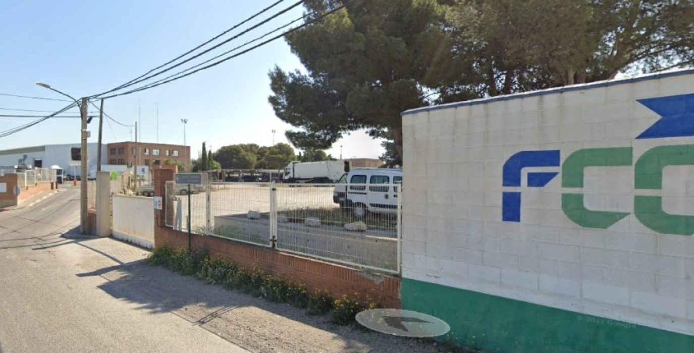 Planta de FCC donde ha ocurrido el accidente laboral.