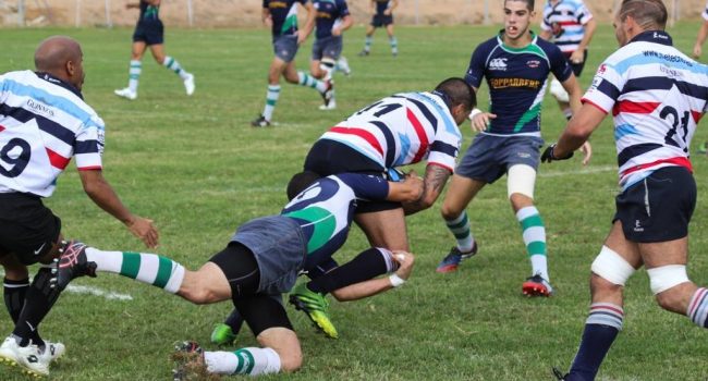 Imagen de un partido entre Sitges R.C. y Fénix C.R.: Foto: Jaume Andreu