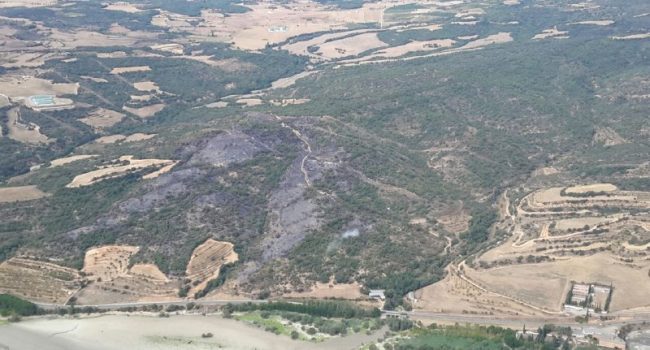 Incendio en Graus