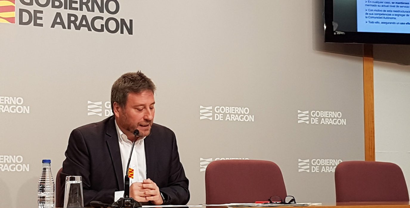 José Luis Soro. Foto: Gobierno de Aragón