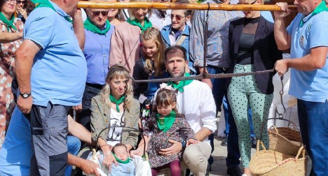 Lituénigo pesará este domingo a una veintena de niños y niñas en su balanza romana