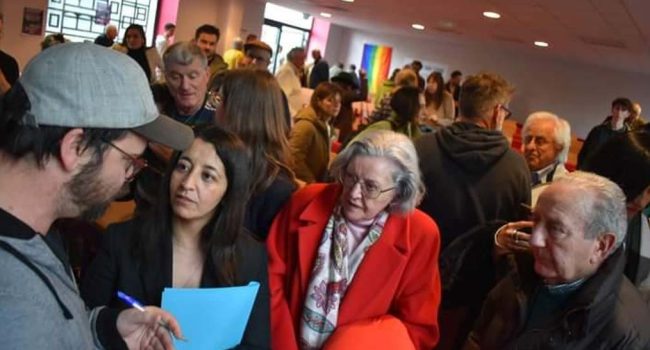 Un instante del evento celebrado en Oloron | Foto: Jaca Sin perder el Norte