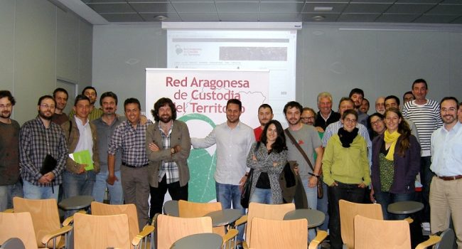 Seminario organizado en mayo en Zaragoza. Foto: Red Aragonesa de Custodia del Territorio.
