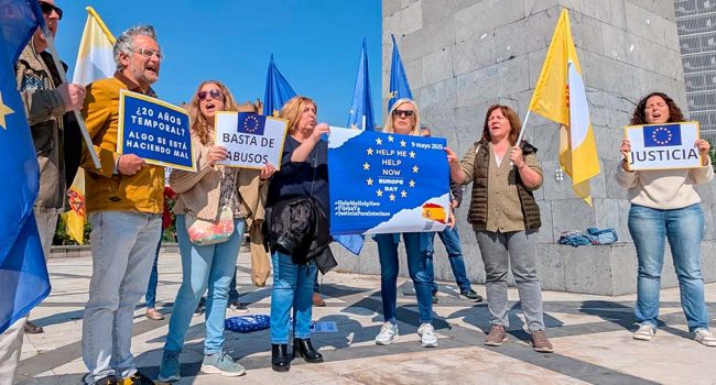 Concentración de STEPA en el Día de Europa y lanzamiento de la campaña #HelpMeHelpNow