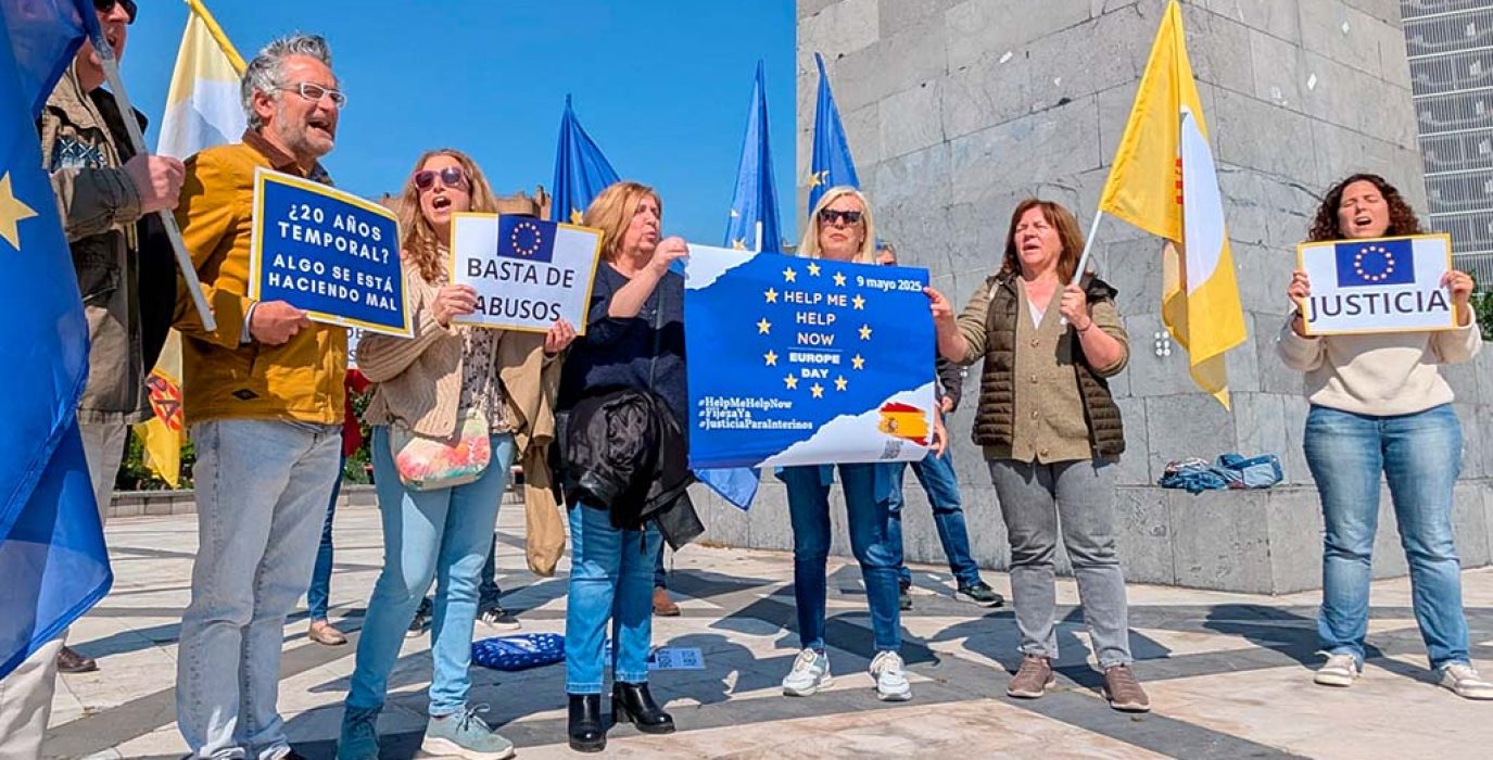 Concentración de STEPA en el Día de Europa y lanzamiento de la campaña #HelpMeHelpNow