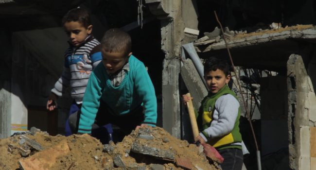 Fotograma del documental 'Gaza'.