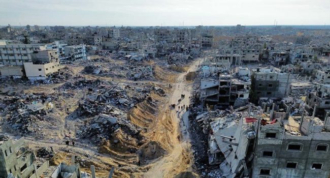 Destrucción masiva en Gaza. | Foto: UNRWA