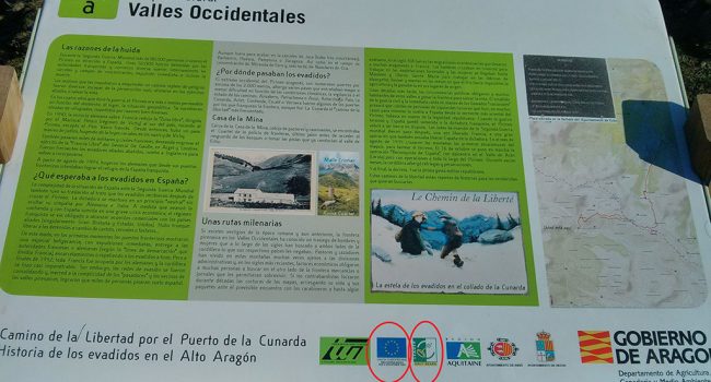 Señal informativa.