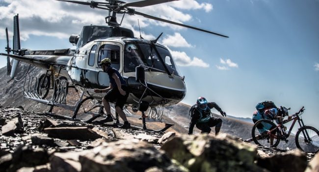 HeliBike heliski