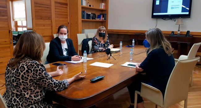 Reunión del Consejo Rector del Instituto Aragonés de la Mujer.