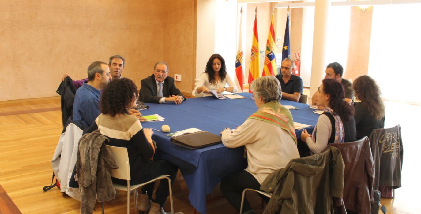 Reunión del Comité Autonómico de Emergencias. Foto: DPZ.