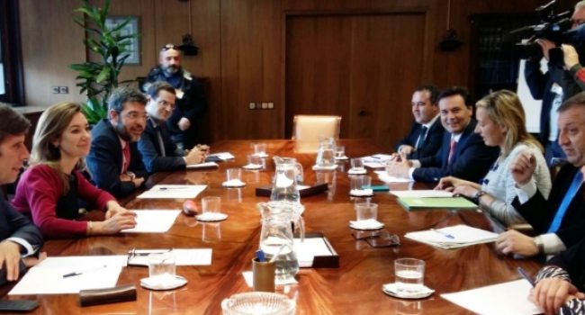 Foto de la reunión.