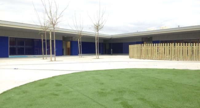 Imagen de uno de los proyectos escolares del Gobierno de Aragón en Parque Venecia.