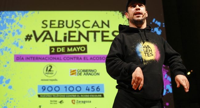 Juan Manuel Montilla, El Langui, ha participado en la jornada desarrollada en Zaragoza.