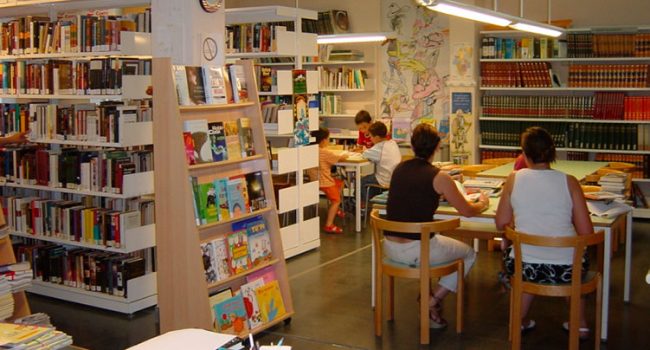 Biblioteca de Altorrincón. Foto: Aragón Hoy.