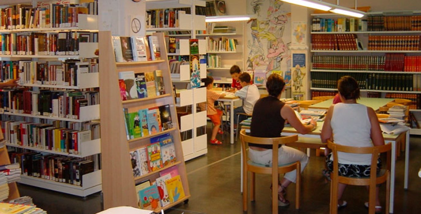 Biblioteca de Altorrincón. Foto: Aragón Hoy.