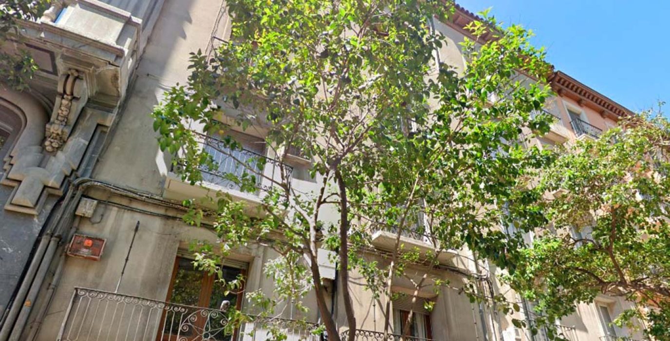 fachada de uno de los edificios que pretende derribar urbanismo
