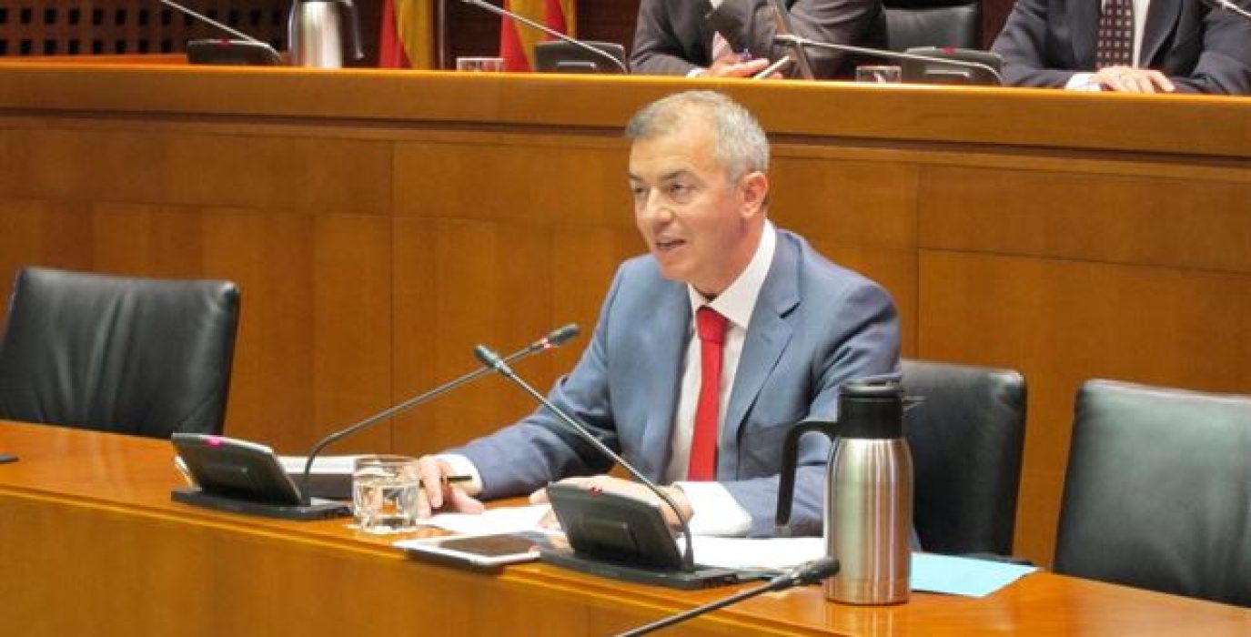 Javier Campoy, consejero de Hacienda y Administración Pública del Gobierno de Aragón.