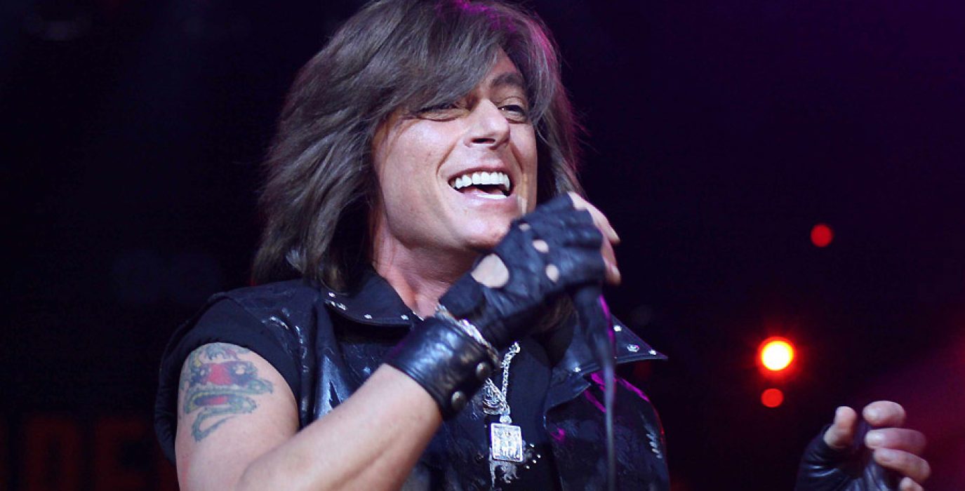 Joe Lynn Turner en uno de sus conciertos.