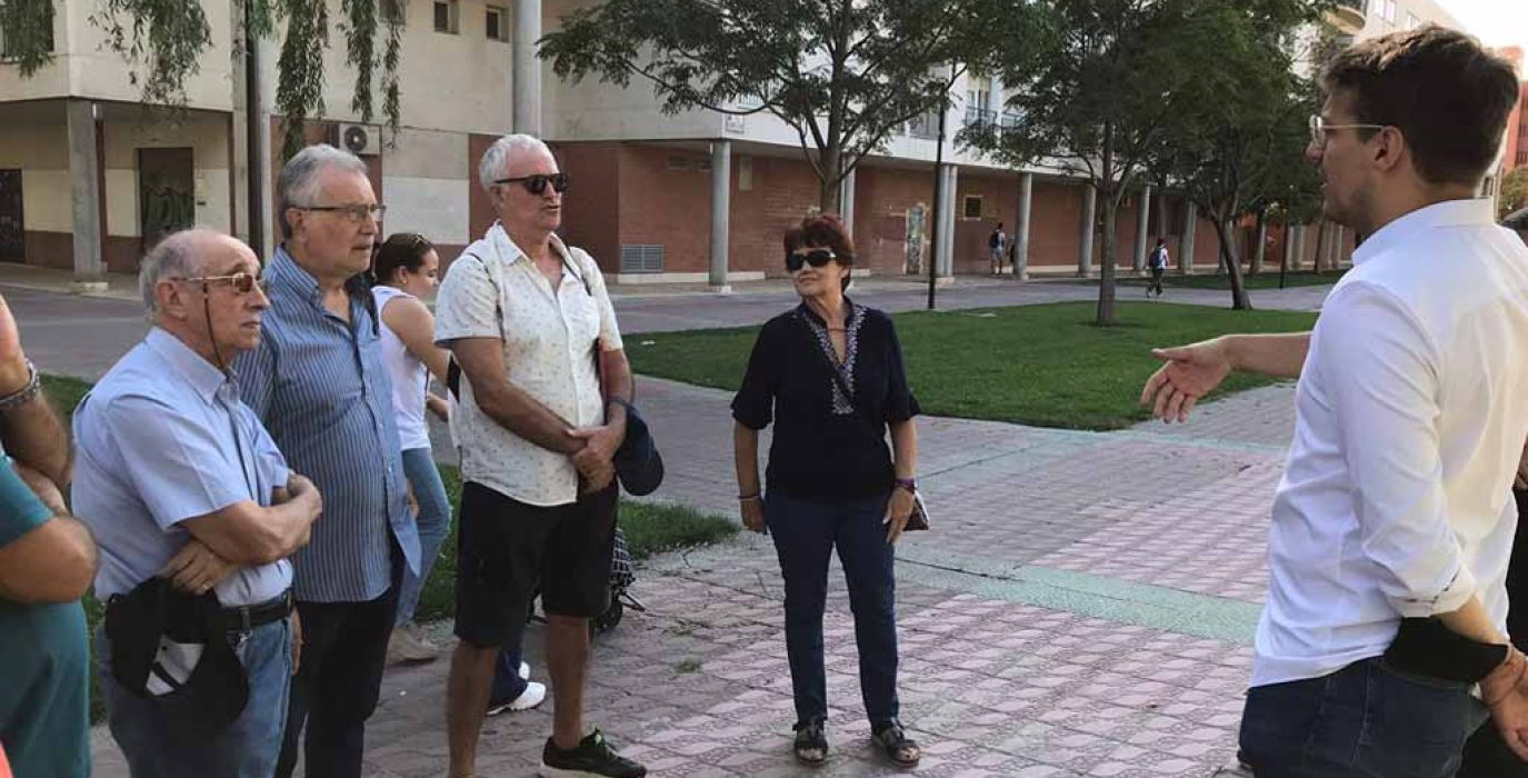 Jorge Pueyo se reunió con representantes vecinales del Actur