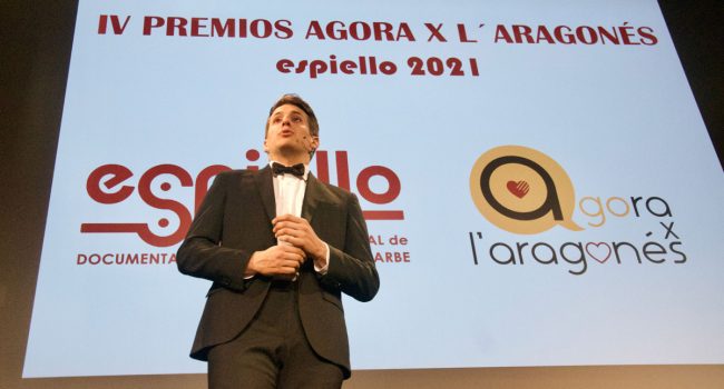 Jorge Pueyo en la Gala de Espiello del pasado año.