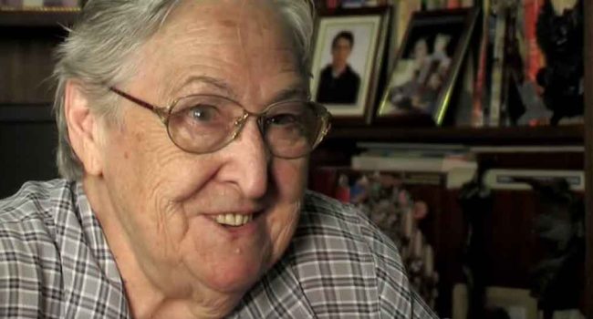 Captura del documental ‘Fuimos mujeres de preso’ en la que aparece Josefina Samper Rojas