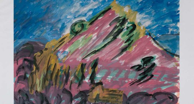 Una de las obras de Andrea Zurek que se puede ver en la muestra.