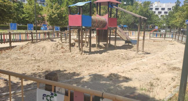 Juegos infantiles del Barrio Jesús.