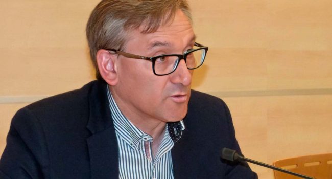 Joaquín Juste, presidente de la Diputación de Teruel. | Foto: DPT