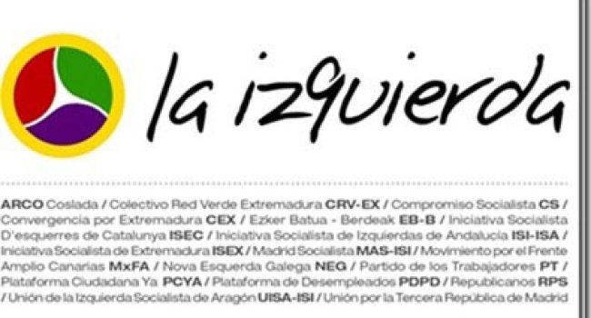 la izquierda