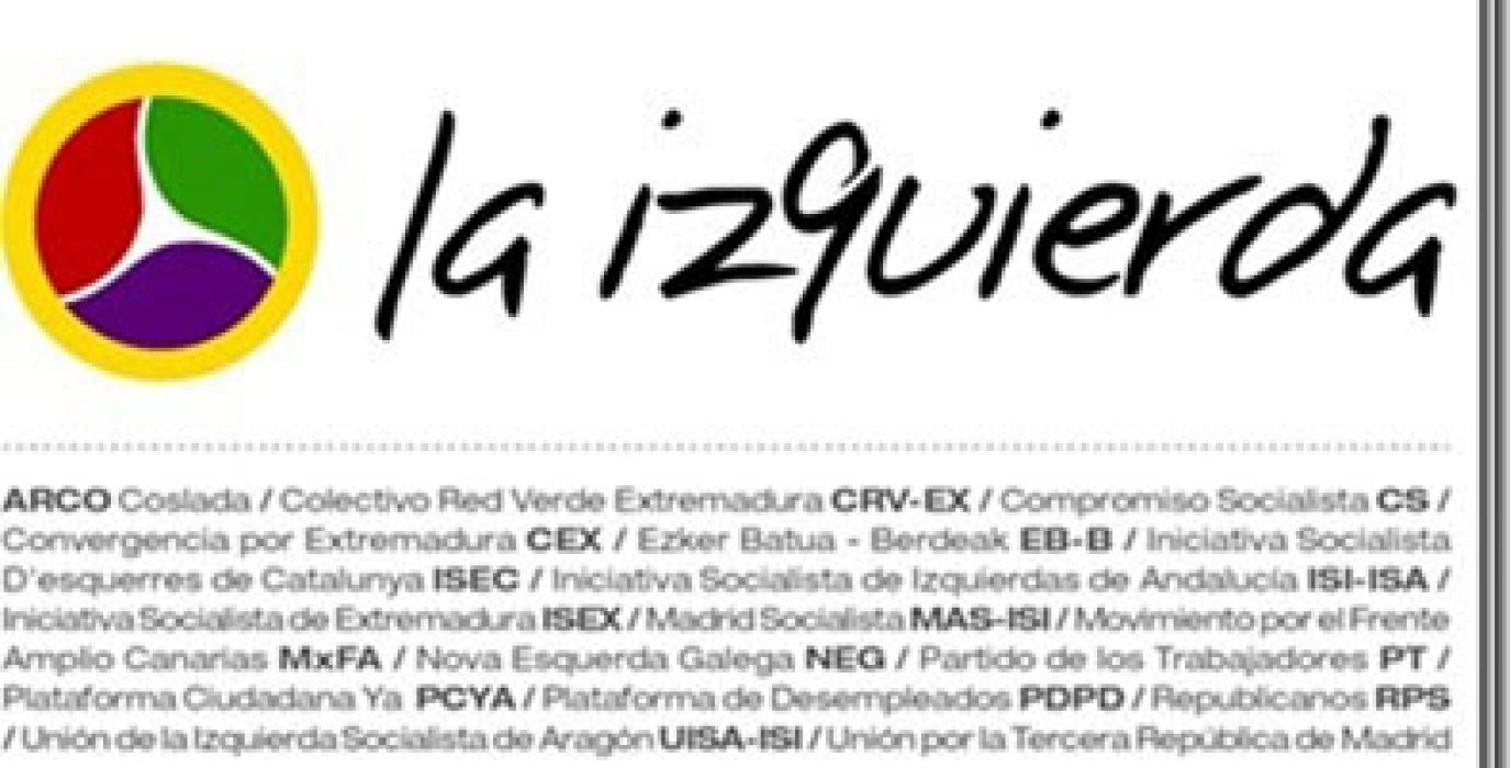 la izquierda