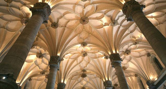 Bóvedas de la Lonja de Zaragoza | Foto: Bocachete wikipedia