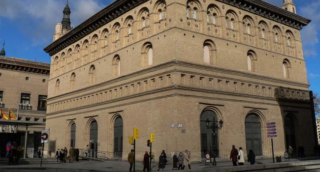 La Lonja de Zaragoza. | Foto: Wikipedia