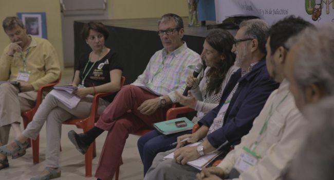 Una de las ponencias del I Congreso de Educación en Democracia Activa de Jaraba.