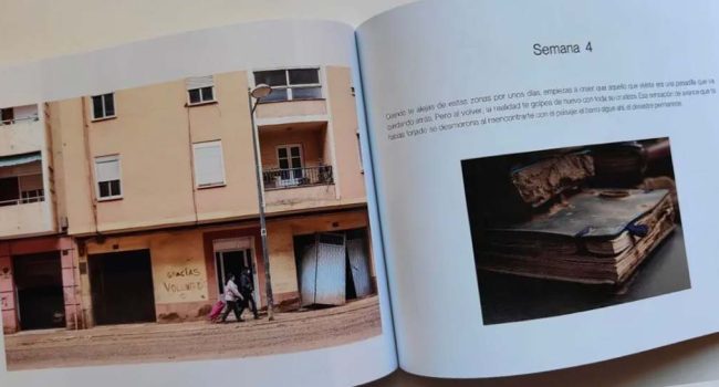 Detalle del libro ‘Día 1. El tiempo detenido en la DANA’