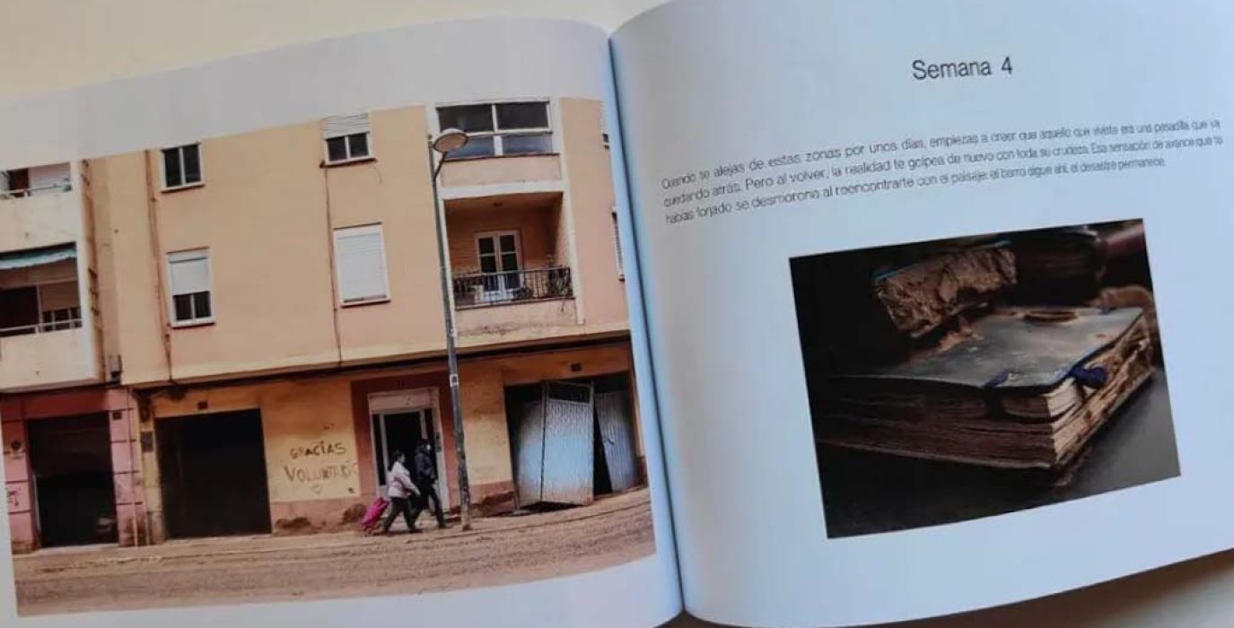 Detalle del libro ‘Día 1. El tiempo detenido en la DANA’