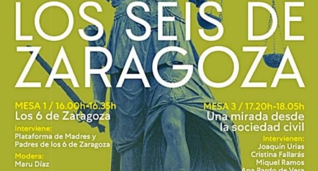 los seis de zaragoza en madrid cartel