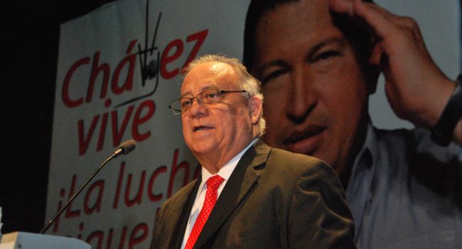 Mario Isea Bohórquez, embajador de la República Bolivariana de Venezuela en Madrid.