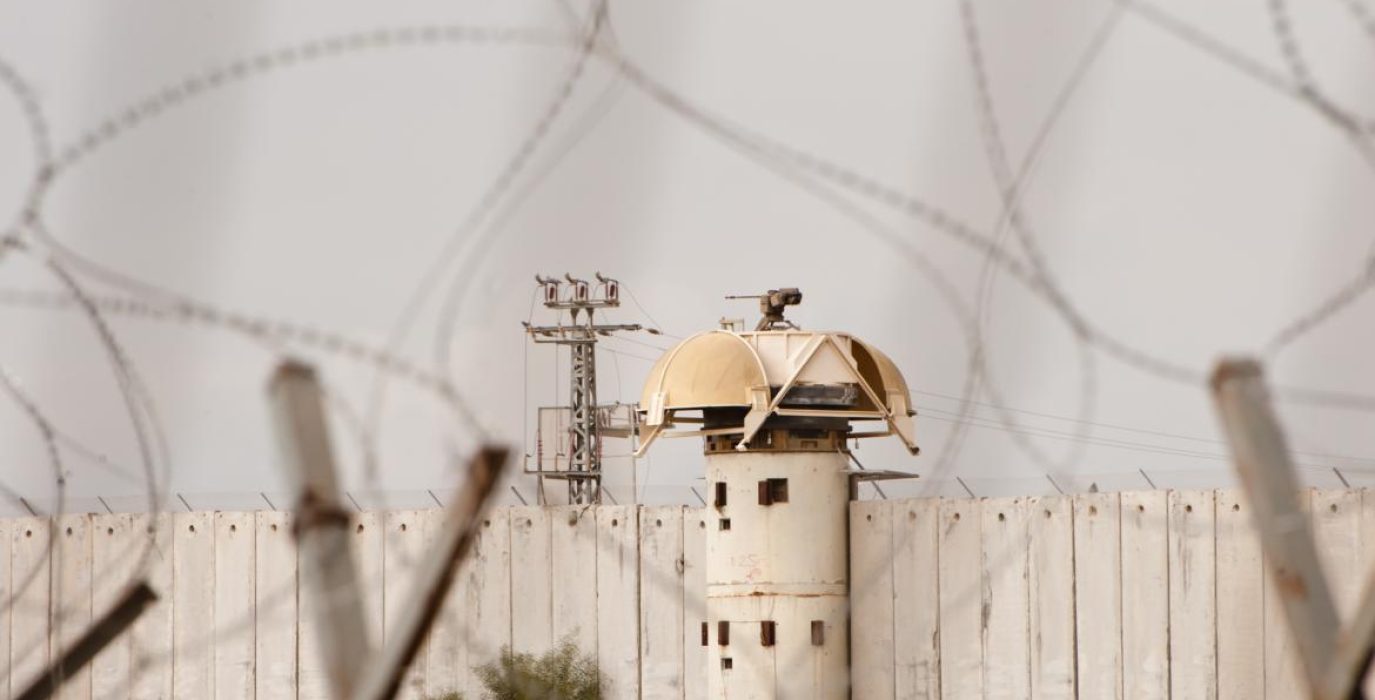 muro entre israel y gaza