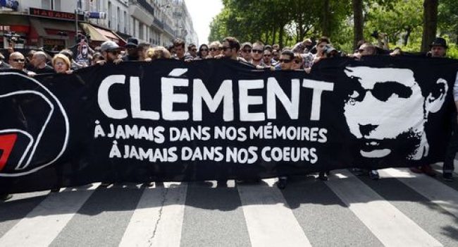 Crónica de la manifestación antifascista del 7 de junio en recuerdo a Clément Meric.