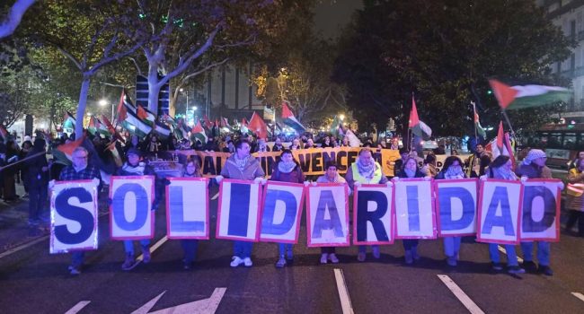 Así arrancaba la manifestación de este viernes. | Foto: Pablo Híjar, AraInfo