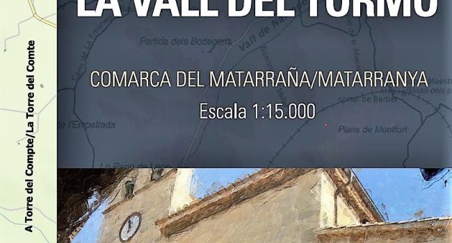 mapa toponímico Valdeltormo La Vall del Tormo