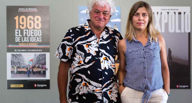 Marcelo Brodsky y Judith Prat. Foto: Miguel G. García