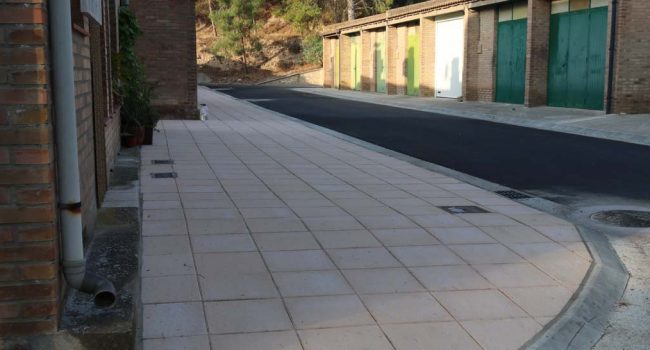 Un detalle de las obras realizadas. | Foto: Ayuntamiento de Mequinensa