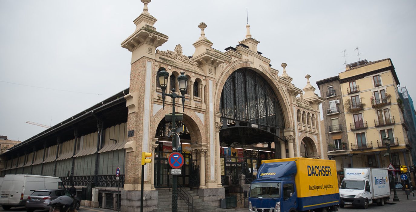 Mercado Central de Zaragoza. Foto: Pablo Ibáñez (AraInfo)