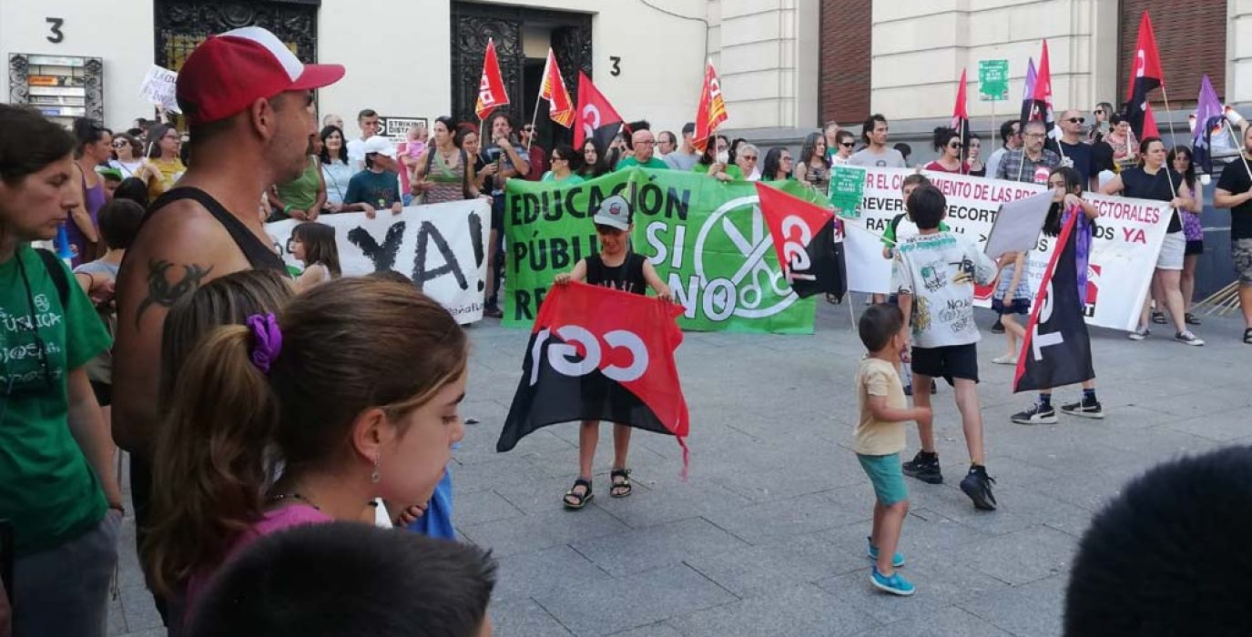 La concentración es este jueves en plaza España de Zaragoza | Foto: AraInfo